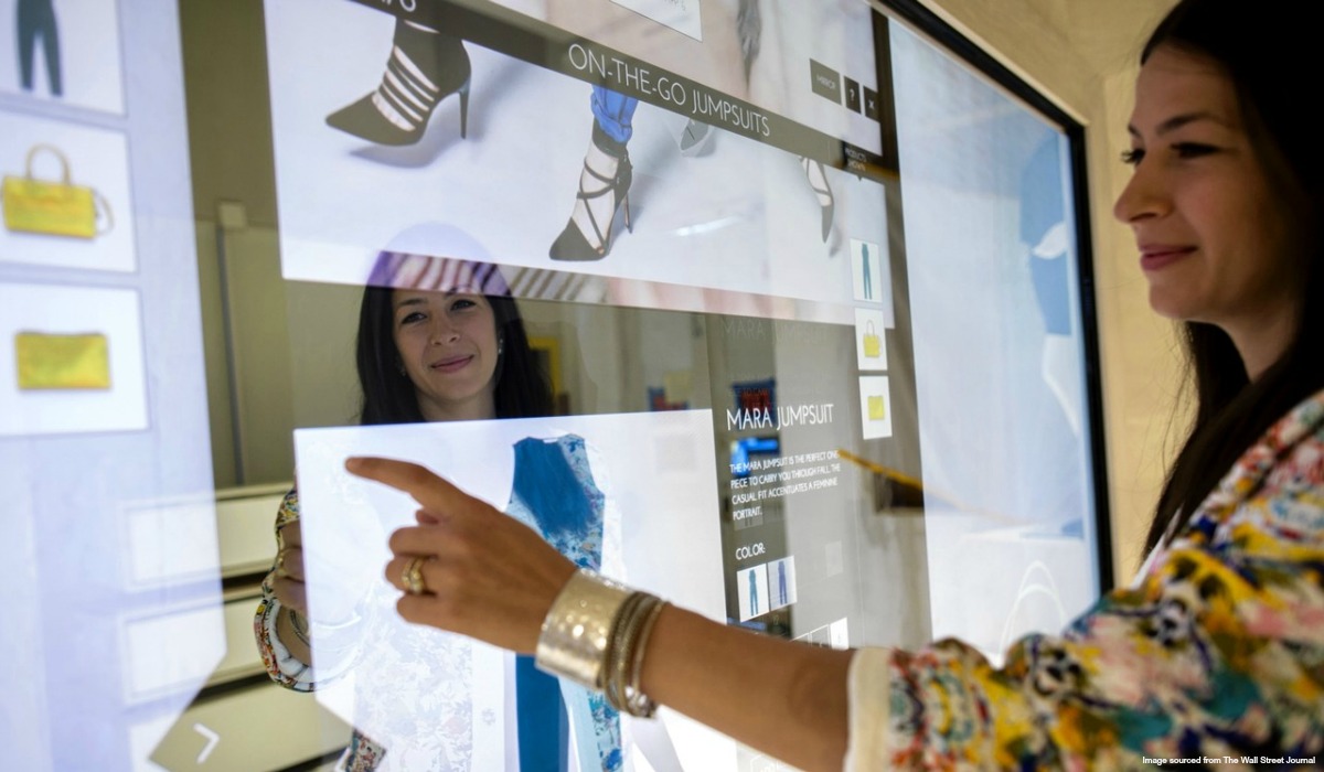 WSJ Designer Rebecca Minkoff’s touch screen mirror