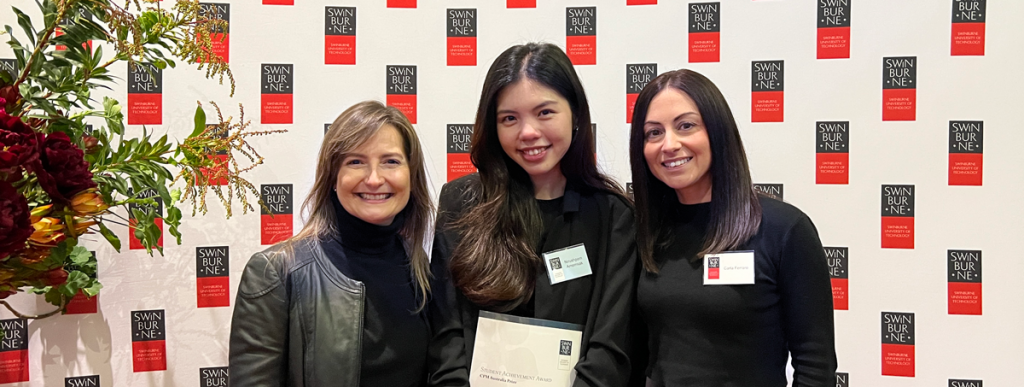 CPM Australia, Swinburne academic, and award-winning student recognised for excellence in customer service and CX education.